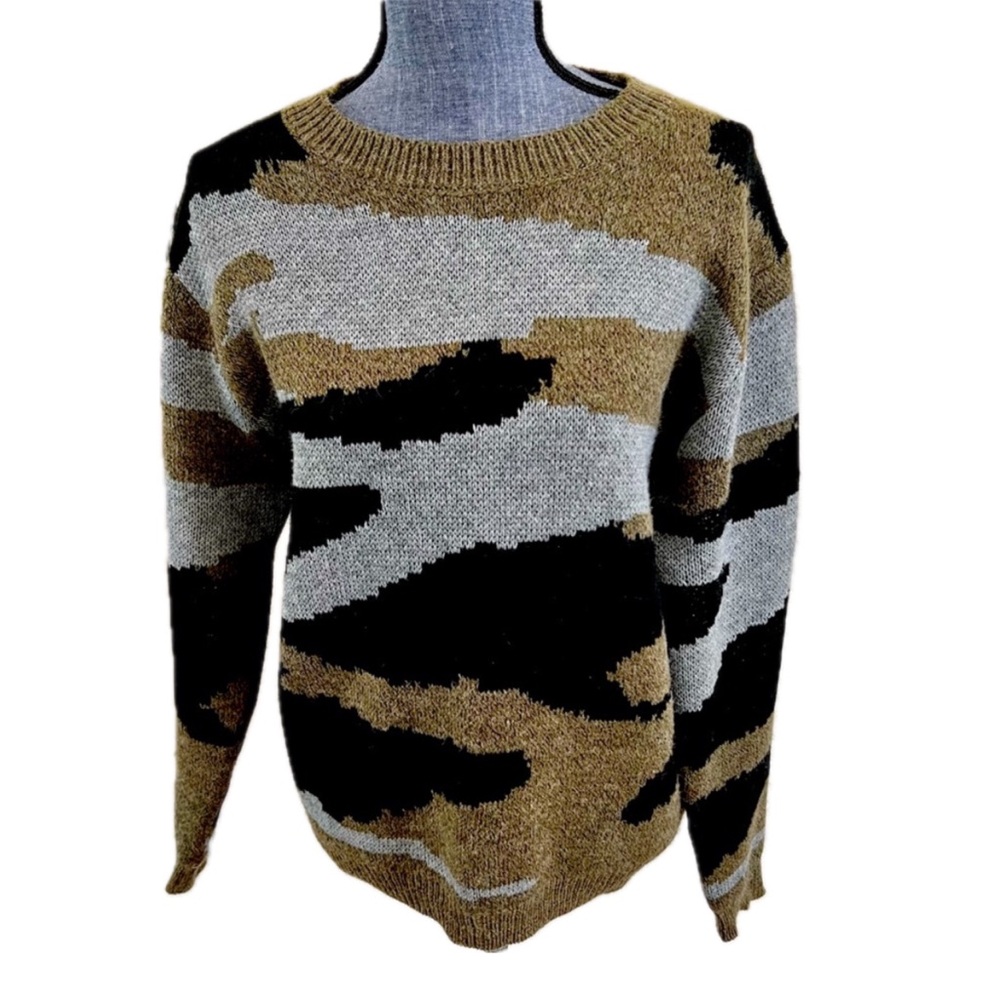 Camo Sweater Size M